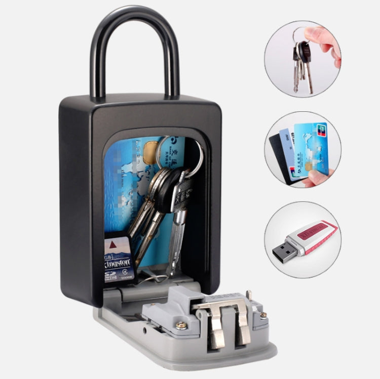 KS6500 Installation-free Hanging Decoration Key Password Box, Grey KS6500 Installation-free Hanging Decoration Key Password Box, Grey